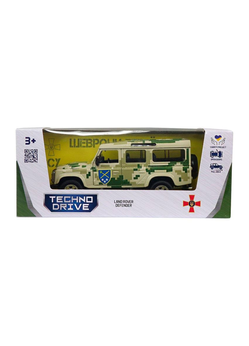 Игрушка Машинка серии Шевроны Героев - Land Rover Defender - ОК Восток (250396UM) TechnoDrive (362438751)