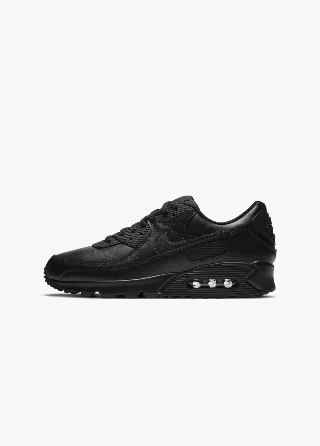 Чорні Осінні кросівки чоловічі air max 90 ltr black cz5594-001 Nike