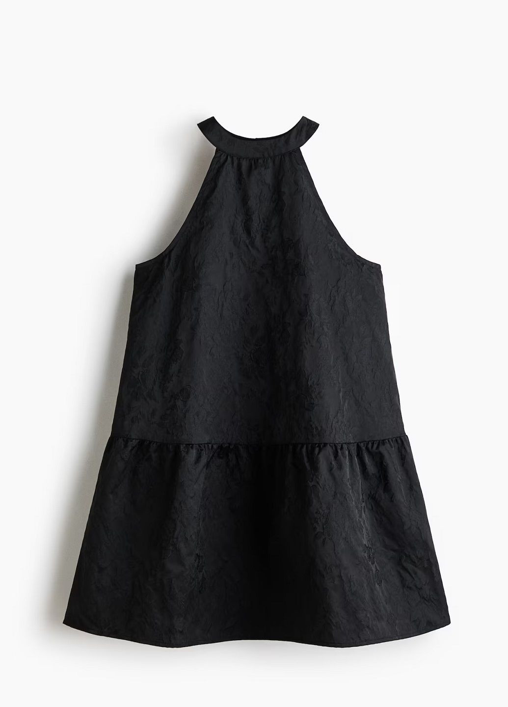 Черное праздничный платье H&M однотонное