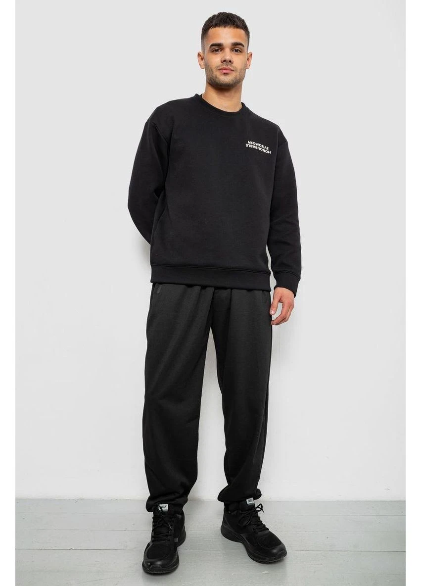 Черные демисезонные брюки No Brand