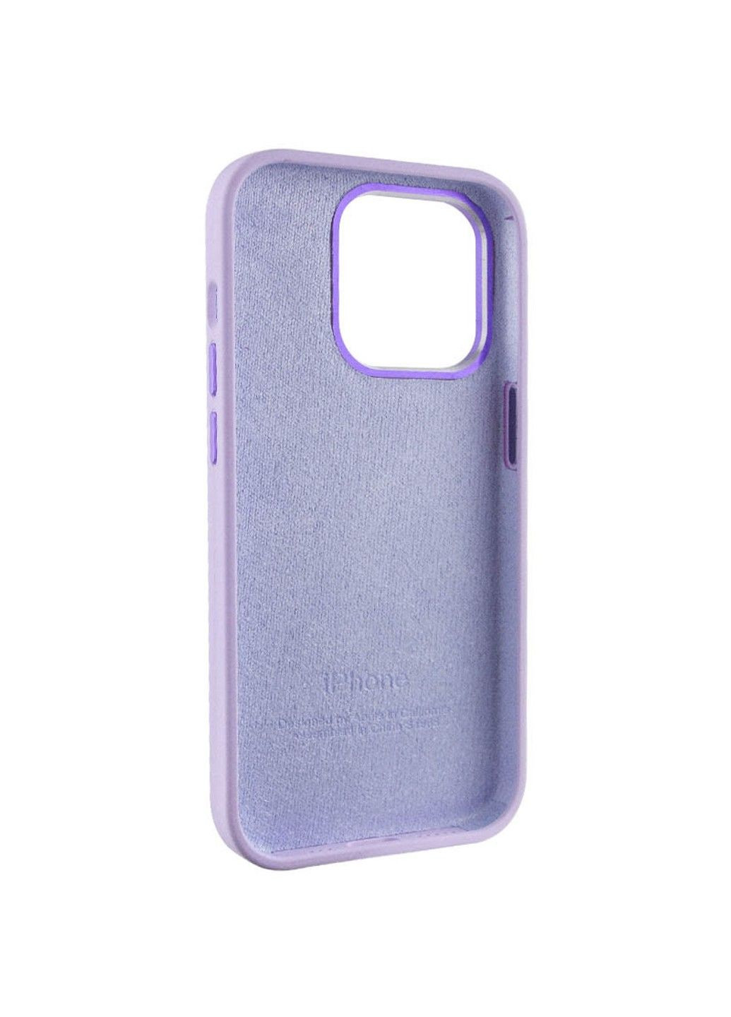 Чохол Silicone Case Metal Buttons (AA) для Apple iPhone 13 Pro (6.1") Epik (292732659)