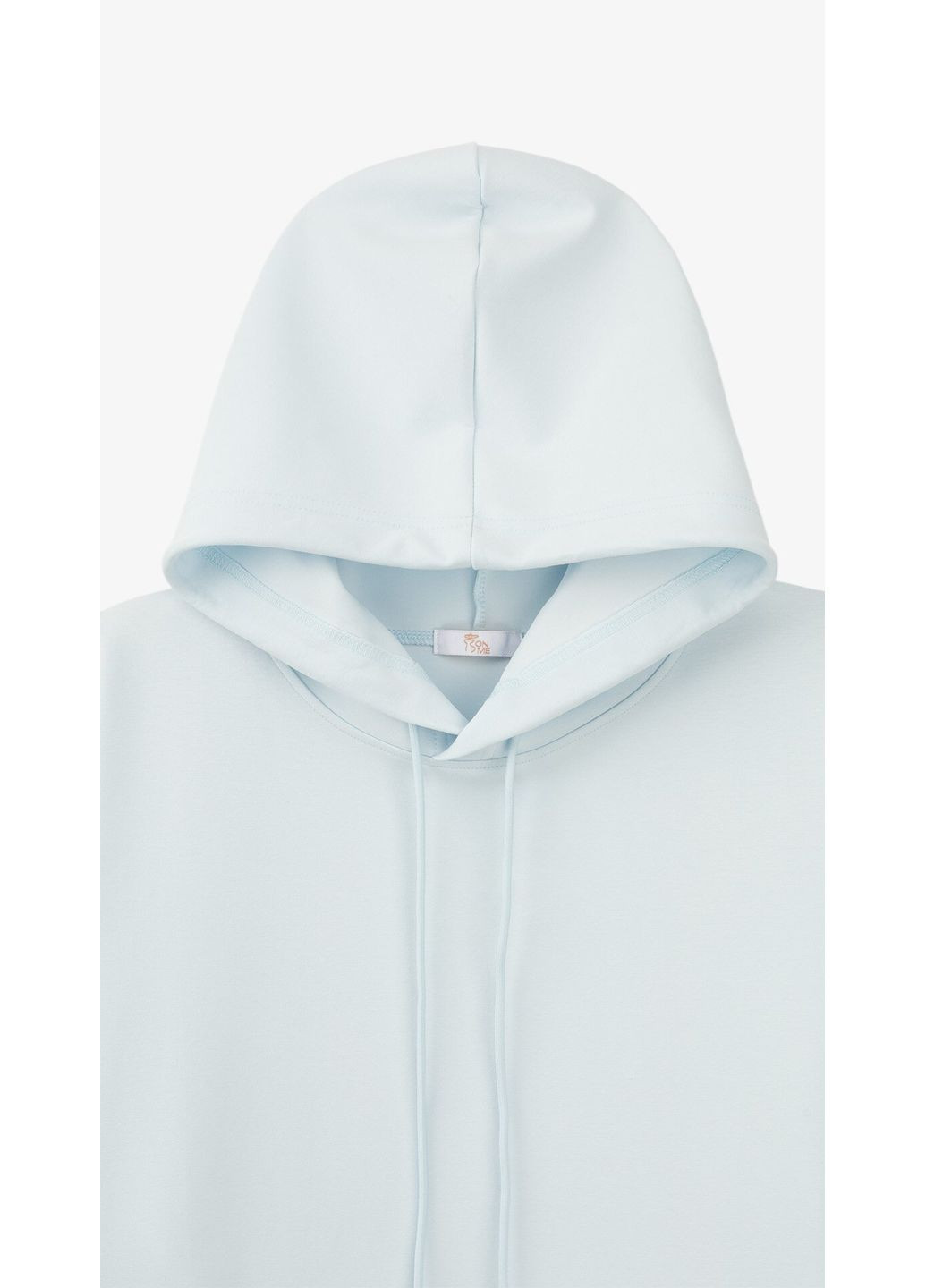 Худи однотонный женский 2527 Голубой shop (2000999165399) On me (366883090)
