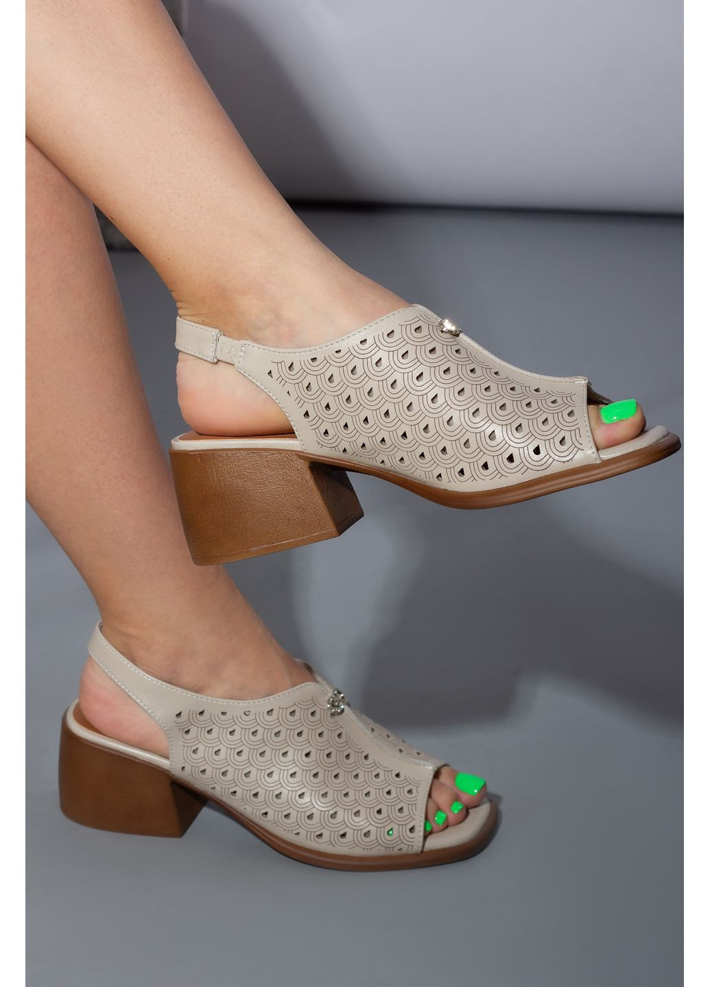 Босоніжки жіночі XX85003-23 бежеві 346335 Power (364233440)