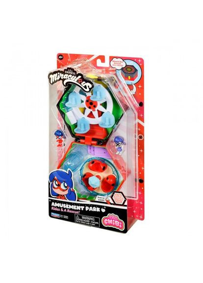 Игровой набор Леди Баг и СуперКот серии Chibi- Парк развлечений Miraculous (290707079)