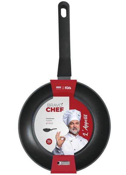 Сковорода L'Appetit 26 см (BC-1103-26) Bravo Chef (309201117)