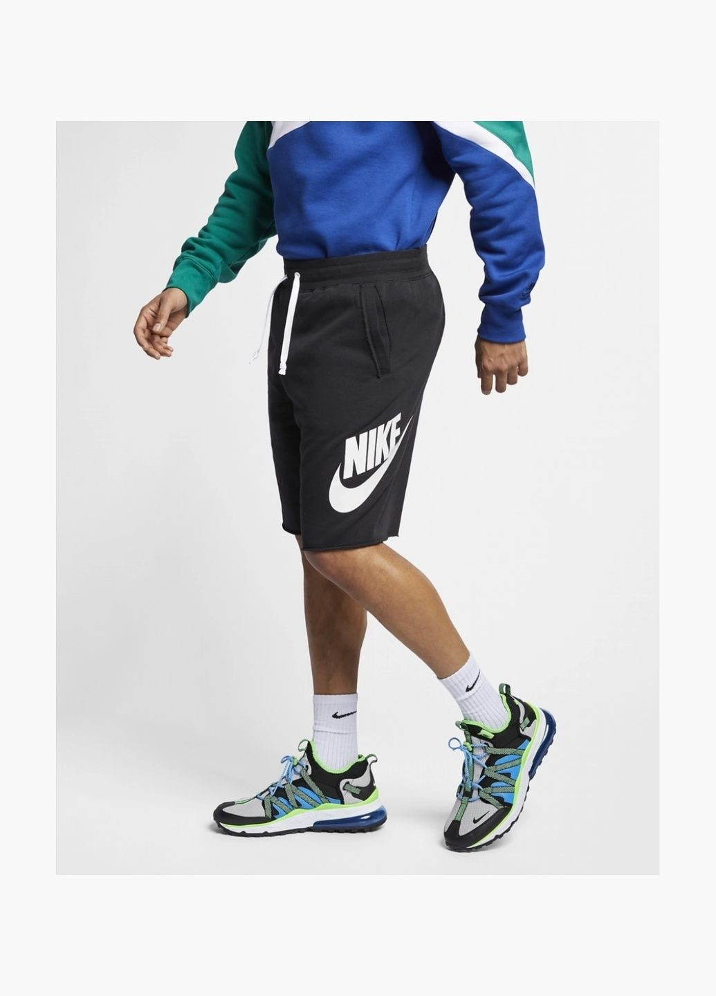 Мужские шорты M Nsw Spe Short Ft Alumni Black AR2375-010 Nike (326783209)