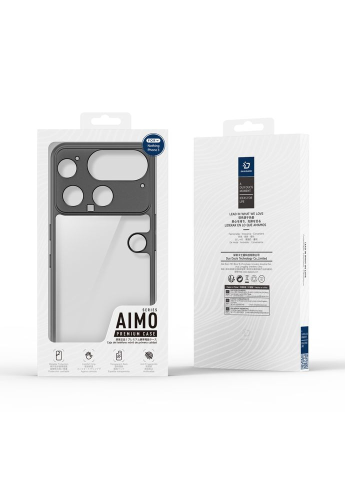 Чехол Aimo Series для Nothing Phone (3) Black Dux Ducis (369152775)