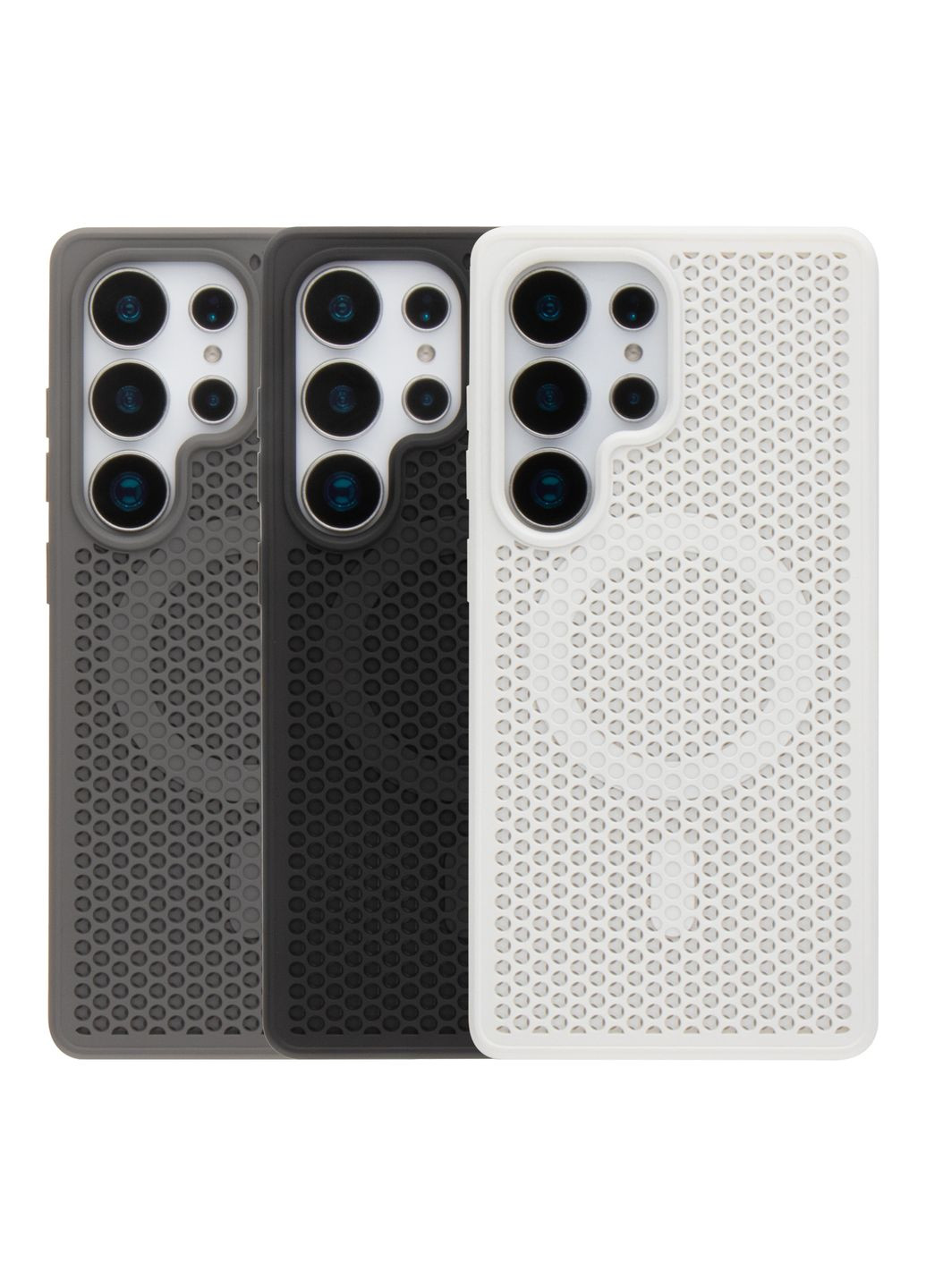 Чехол TPU+PC with MagSafe для Samsung Galaxy S25 Ultra 5G (S938) Цвет White Aerocool Samsung Galaxy S25 Ultra 5G (S938) (335874162)