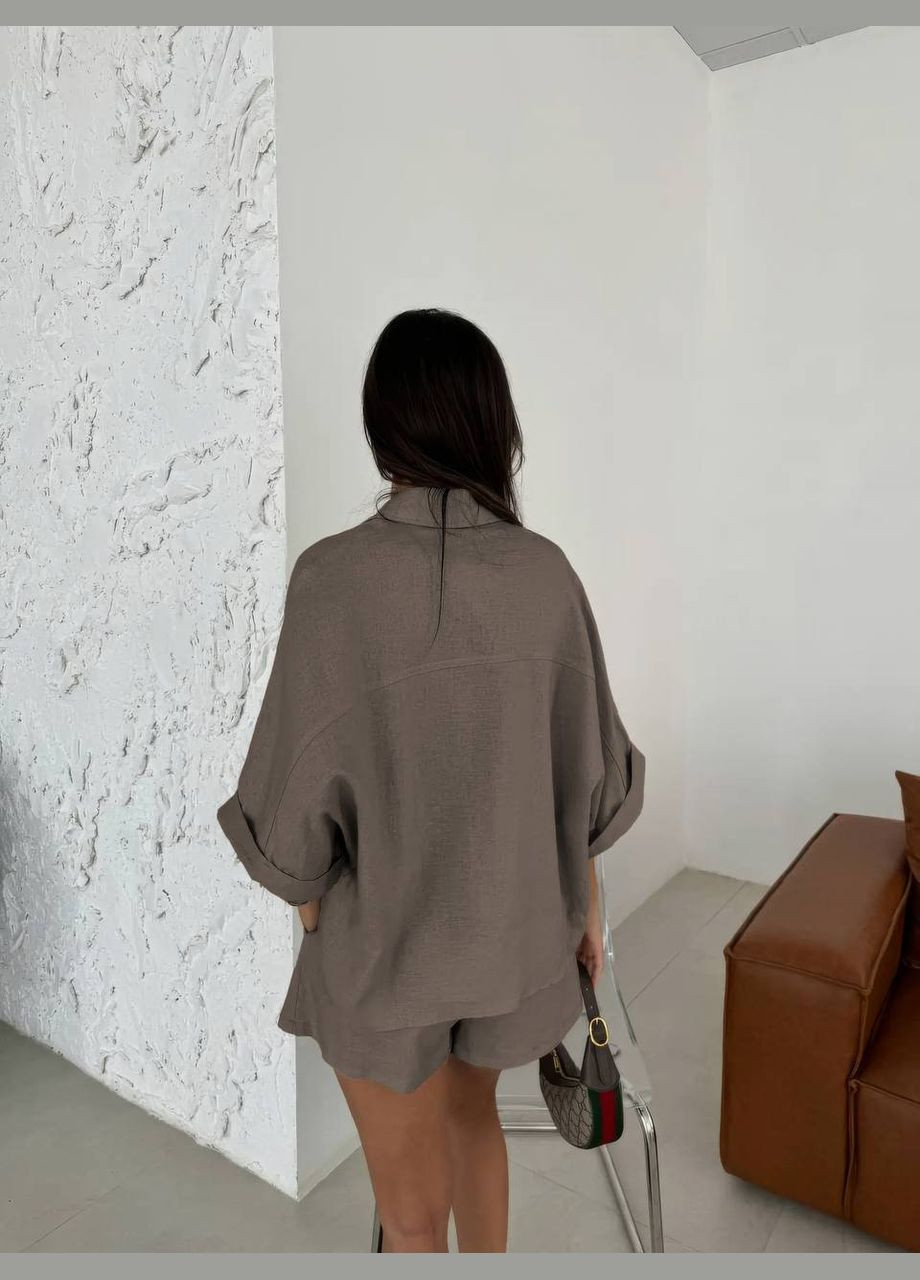 Костюм в стилі олд мані з двох речей рубашка та шорти Україна (338379138)