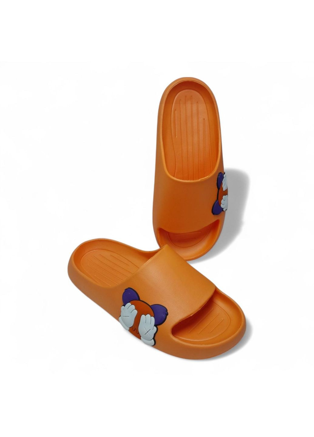 Підліткові шльопанці з EVA-піни, помаранчеві, для дівчат — розмір 31 (19 см) Progres (363319676)