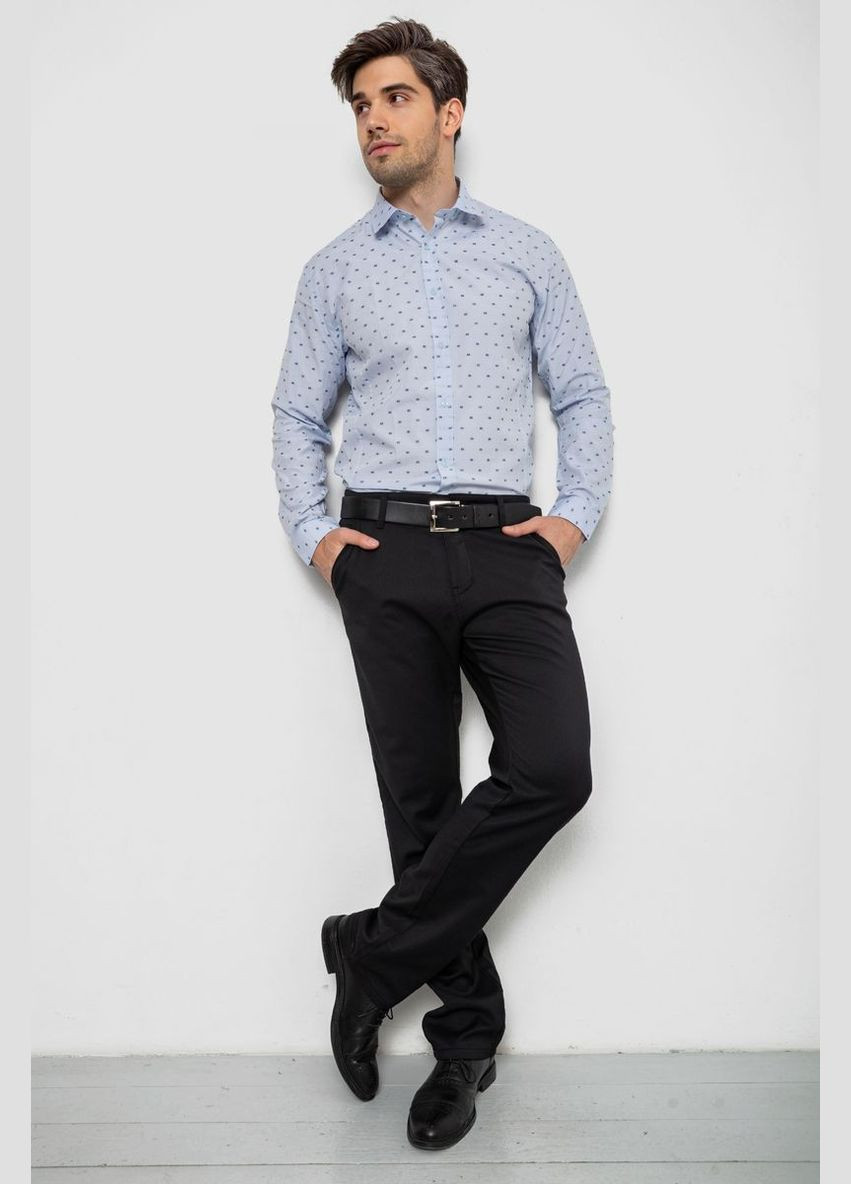 Голубой рубашка Ager