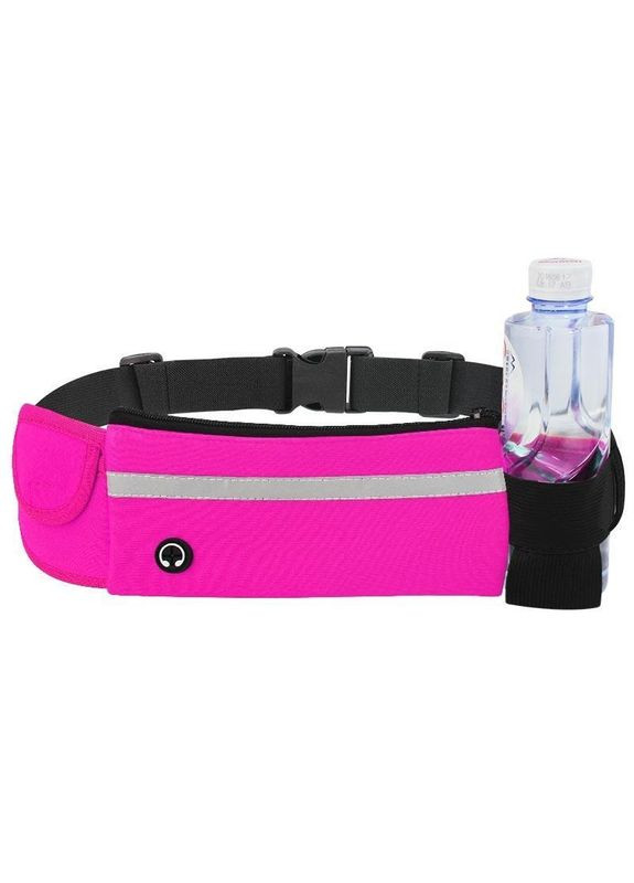Сумка для бега на пояс RunningBag с карманом на бутылку (HbP0506204) No Brand (329443954)
