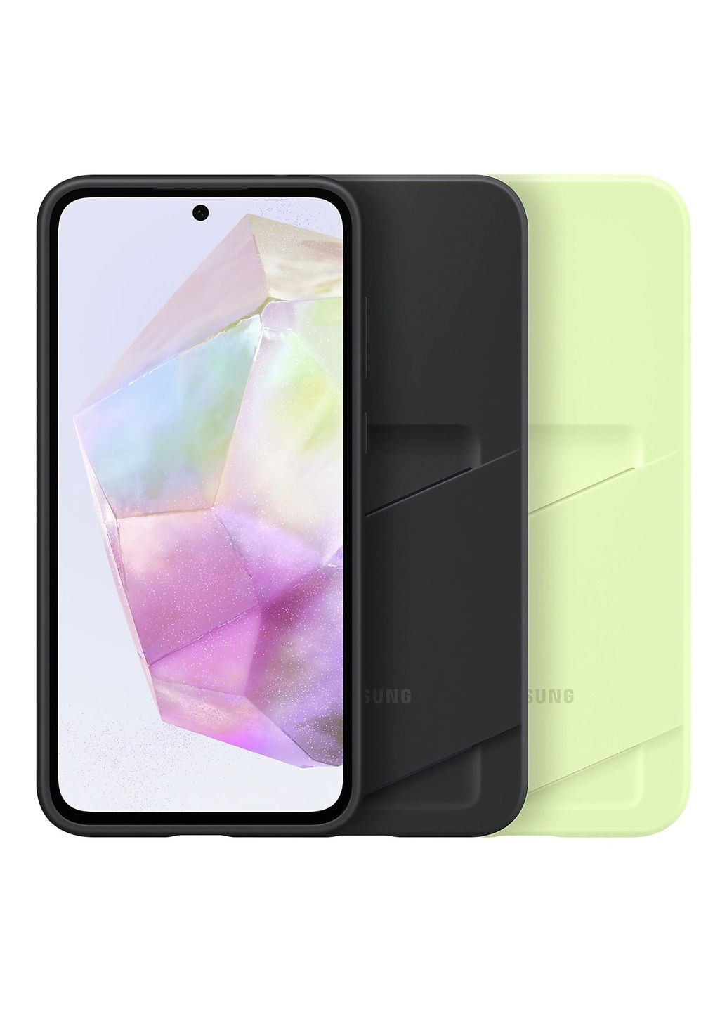 Чехол-накладка Card Slot Case для Galaxy A35 SM-A356 Light Green (EF-OA356TMEGWW) Samsung (341490186)