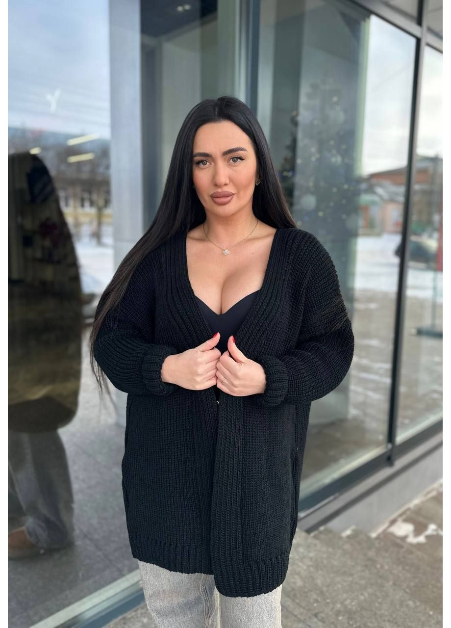 Жіночий кардиган оверсайз No Brand (370640568)