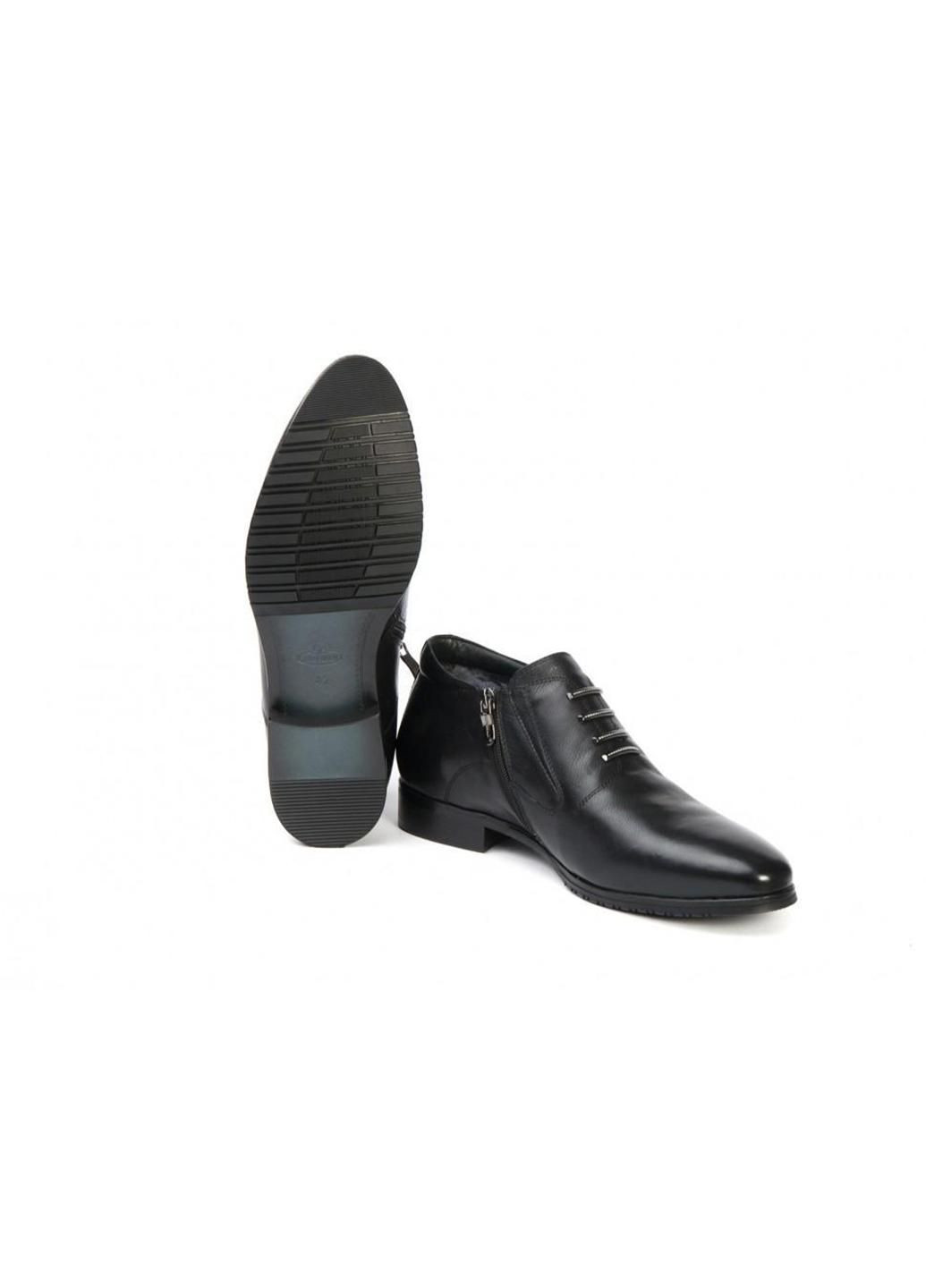 Черные зимние ботинки 7144216 38 цвет черный Brooman