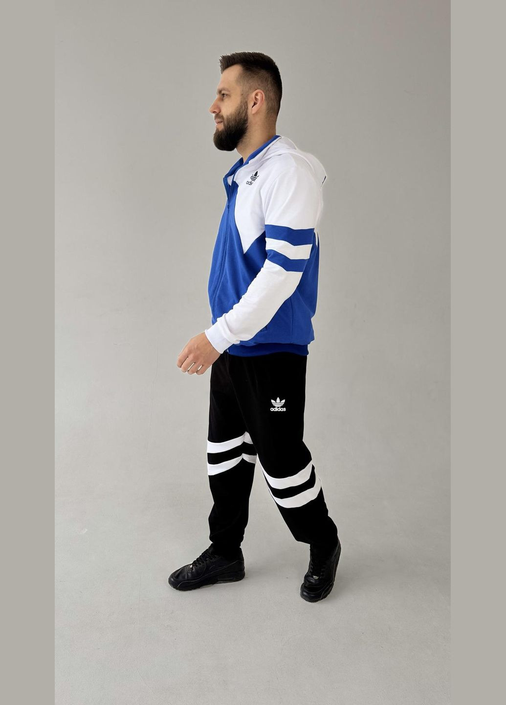 Яркий спортивный костюм с капюшоном двунитка Vakko (322594438)