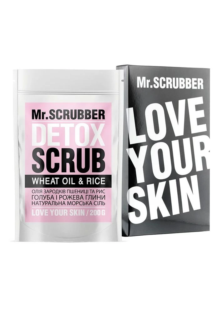 Рисовий скраб для тіла Detox Mr.SCRUBBER (артикул: 0008) Mr. Scrubber (365842341)