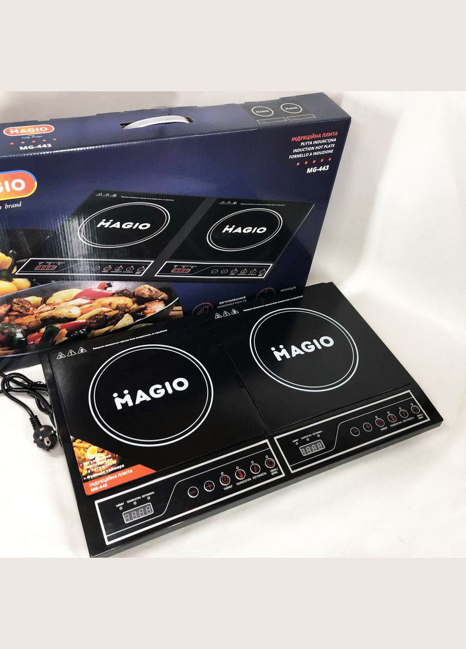 Электроплита индукционная настольная (MG-443) Magio (334009887)