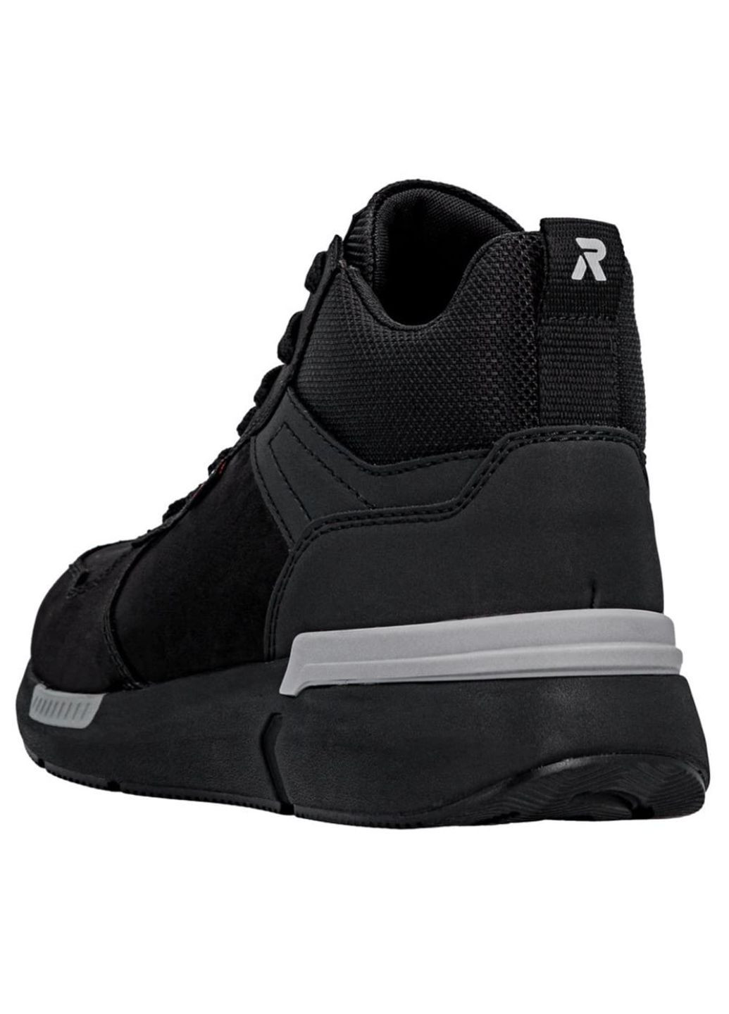 Черные зимние ботинки Rieker