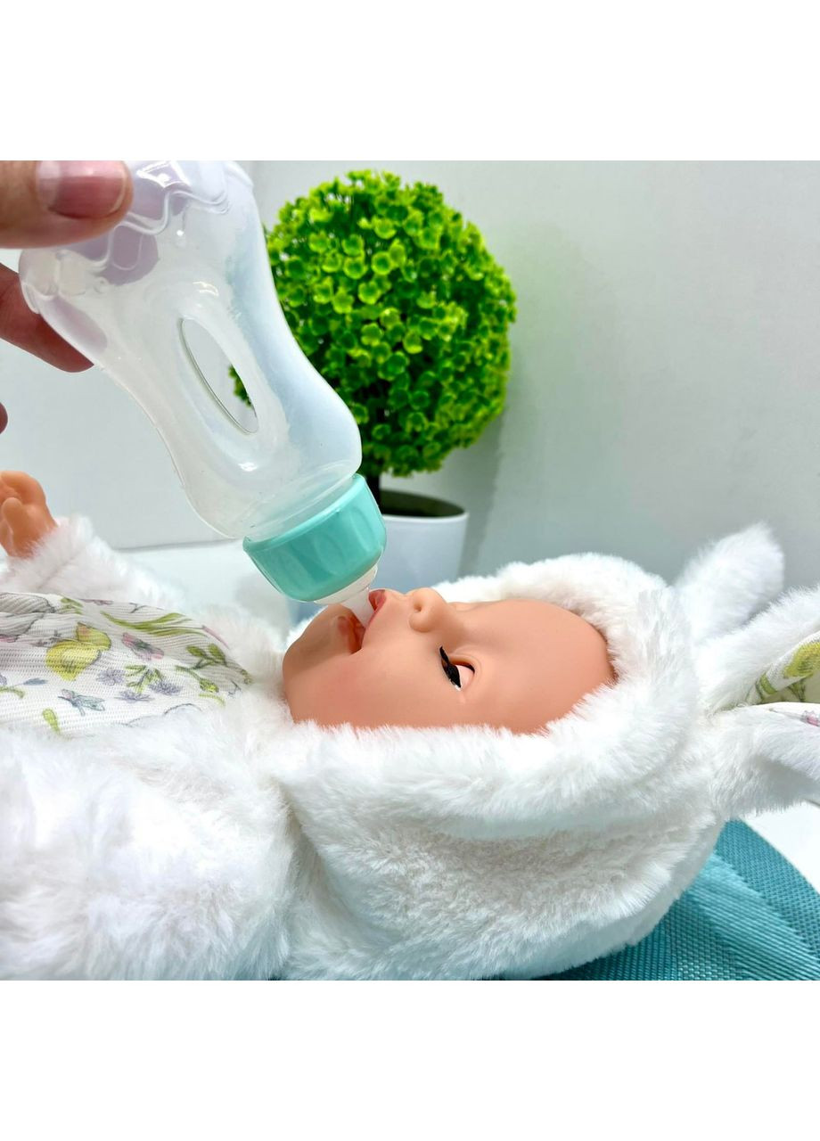 Пупс функциональный Чудо Малыш 7 функций бутылочка соска горшок в комплекте 33см Вид 2 (YL2435A-F-I-DM-UA) No Brand (362205927)