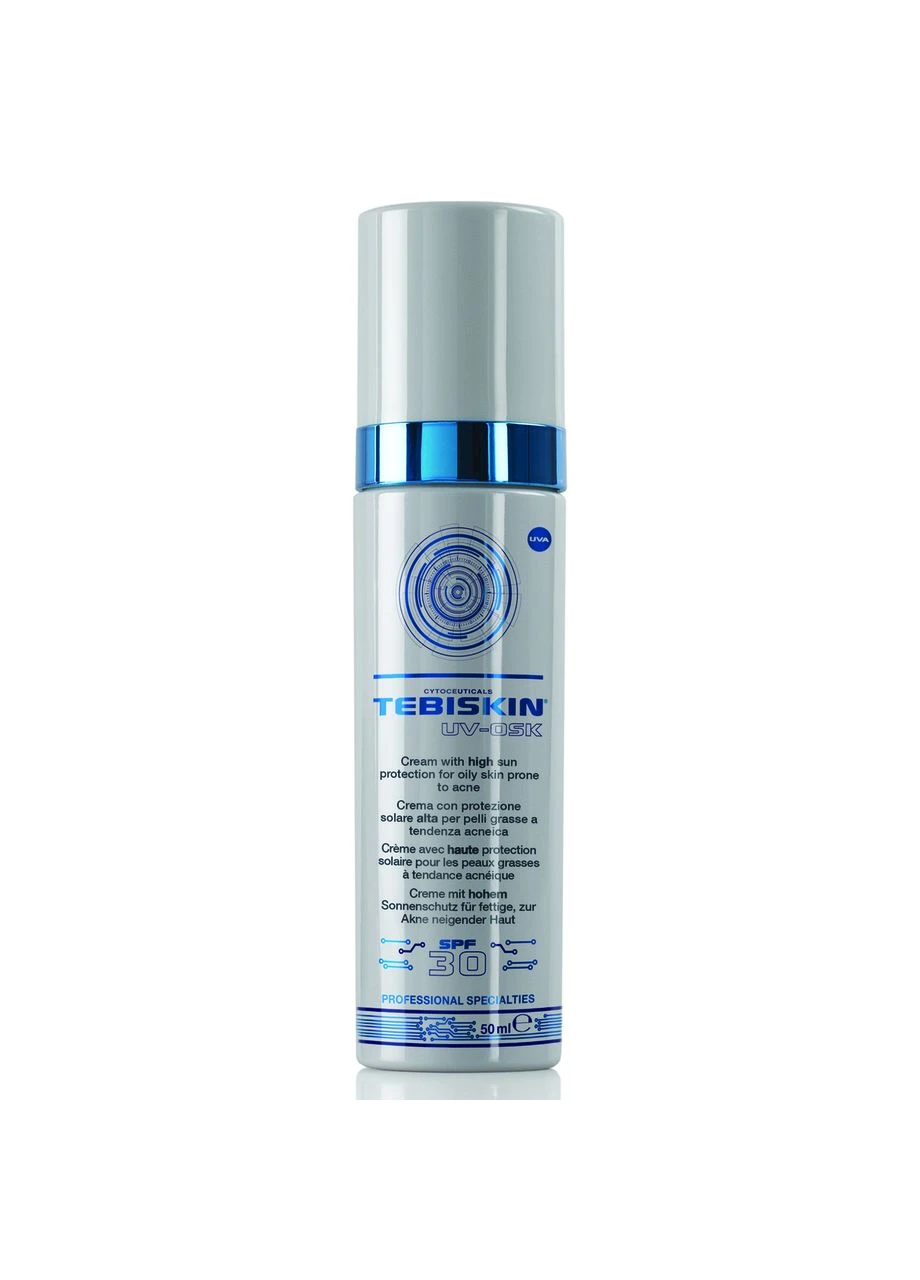 Tebiskin Сонцезахисний крем для жирної та проблемної шкіри UV-Osk Cream SPF 30 50 мл — Крем, Італія (396470033)