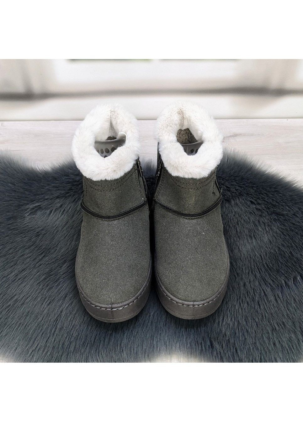 Черевики жіночі зимові замшеві Dago (308975529)