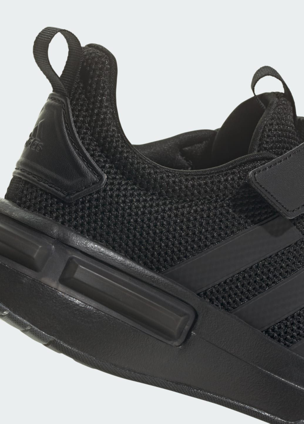 Черные всесезонные кроссовки racer tr23 kids adidas