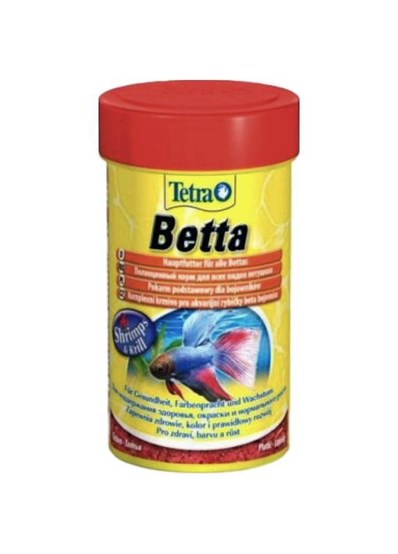 Betta Корм для риб у пластівцях 100 мл Tetra (276973413)