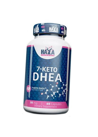 7Кето, Естественный метаболит ДГЭА, 7-Keto DHEA 50, Haya 60капс (02405010) Haya Labs (315783782)