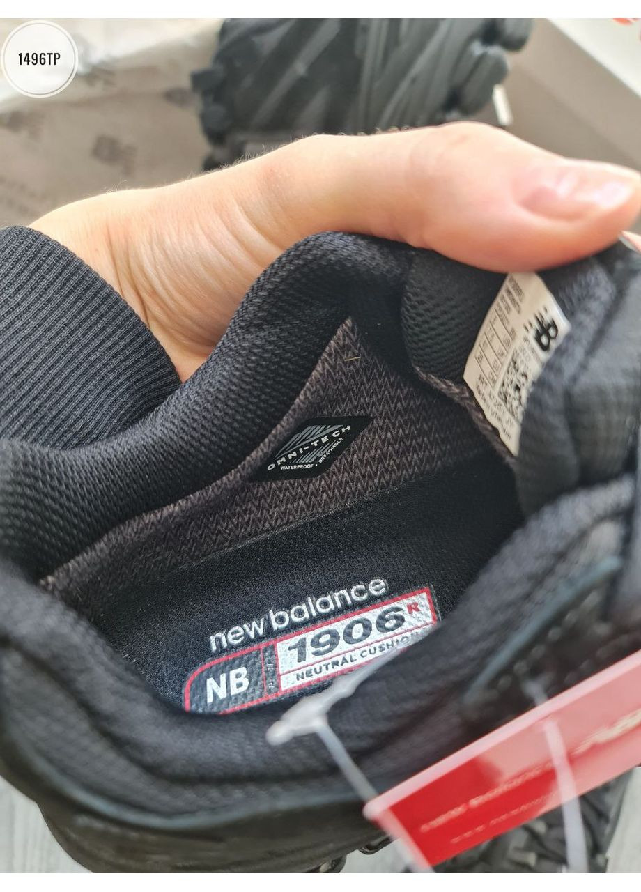 КРОСІВКИ ЖІНОЧІ NEW BALANCE 1906RBLACK ЗАМШ НЬЮ БЕЛАНС 1906R No Brand чорні демісезони (368869305)