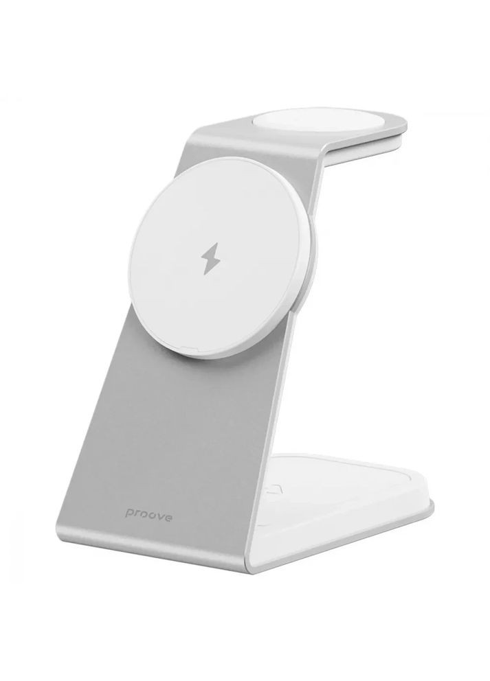 Бездротовий ЗП Magnetic Field Pro 3 in 1 Qi2 для Android/Samsung/Apple/iPhone Proove (372474700)