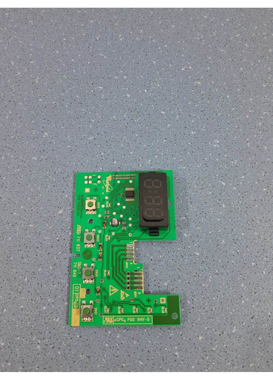 Плата индикации для стиральной машины AWE66710 461973072041-01 WHIRLPOOL (361863940)