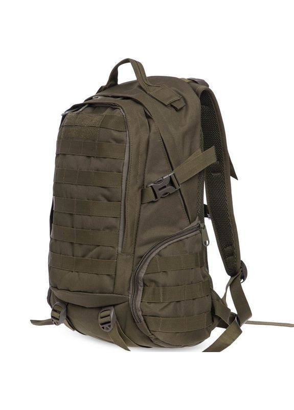 Рюкзак тактический трехдневный штурмовой SILVER (нейлон, оксфорд 900D, р-р 40х26х15см, 16л, оливковый) (TY-9332_Оливковый) SILVER KNIGHT (361434117)