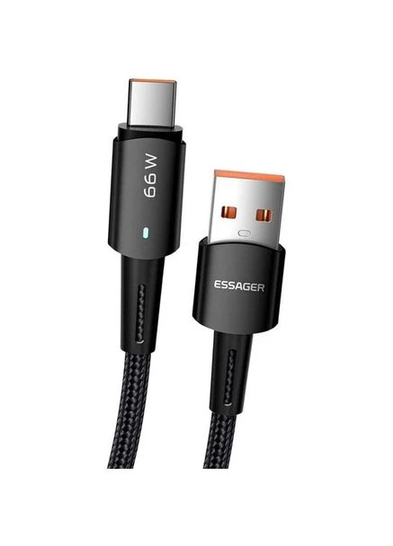 Кабель ES-X16 6A 66W USB-A-Type-C 0.5m ( ) Essager (400765068)