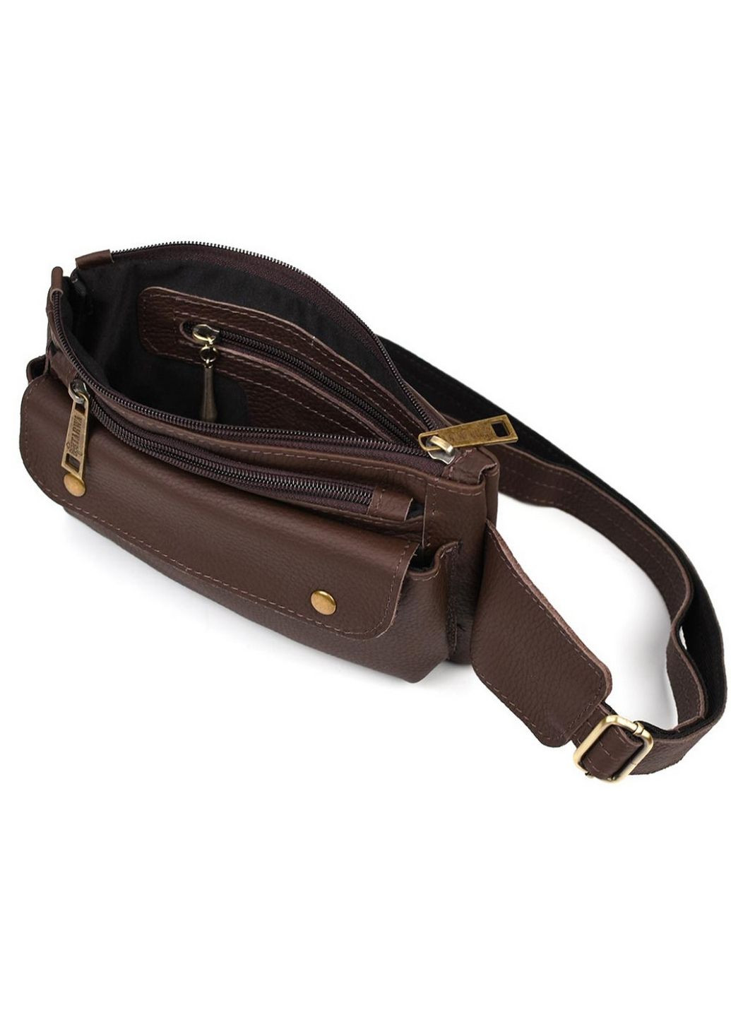 Шкіряна бананка 24х15х3 см TARWA (315874526)