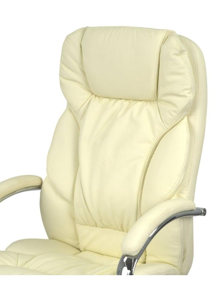 Кресло Тироль CH MB Бежевый (Кожа LC-F) Аклас (360546222)