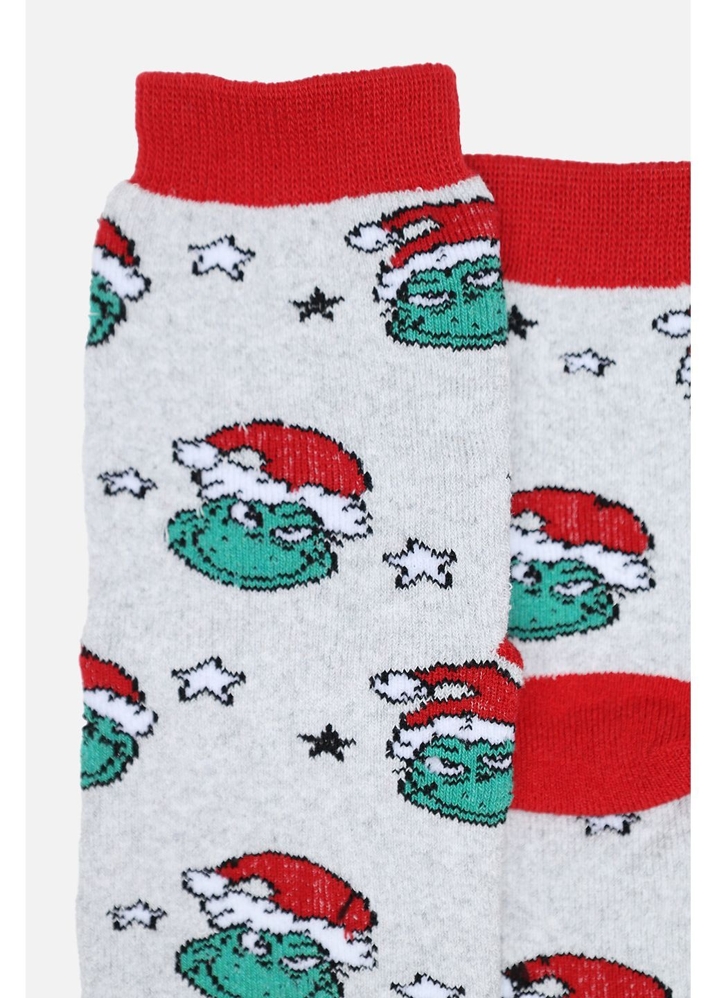 Серые носки короткие женские цвет серый cb-00288609 Yuki (371597426)