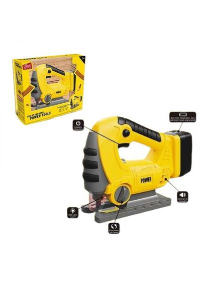 Электрический лобзик подсветка, автоматический принцип работы, в коробке. Tegole (369787695)