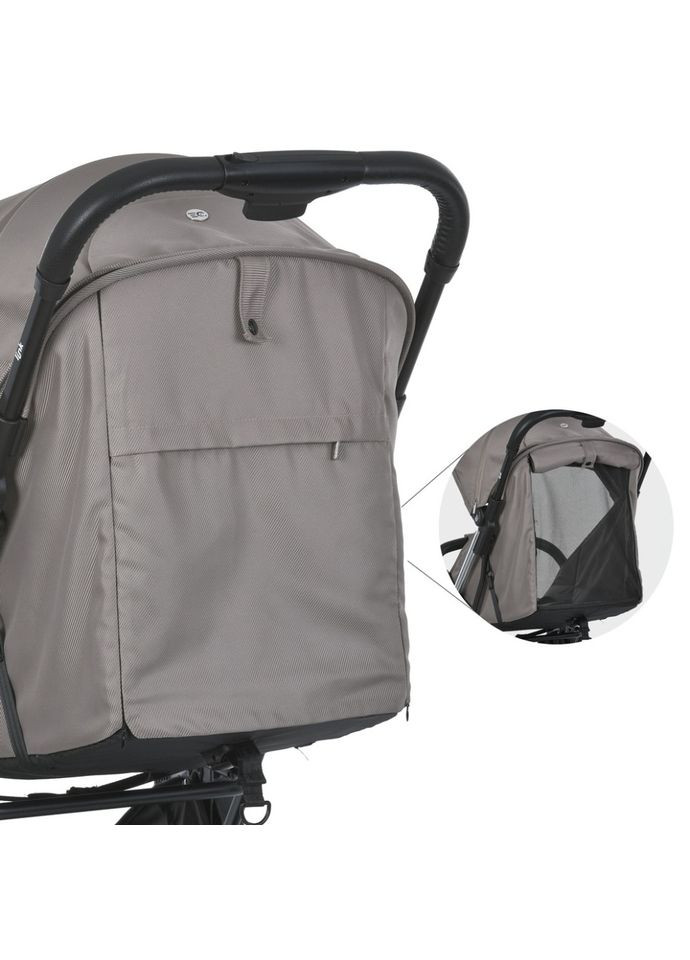 Коляска детская прогулочная LINK ME 1129 Beige Striped El Camino (318753524)