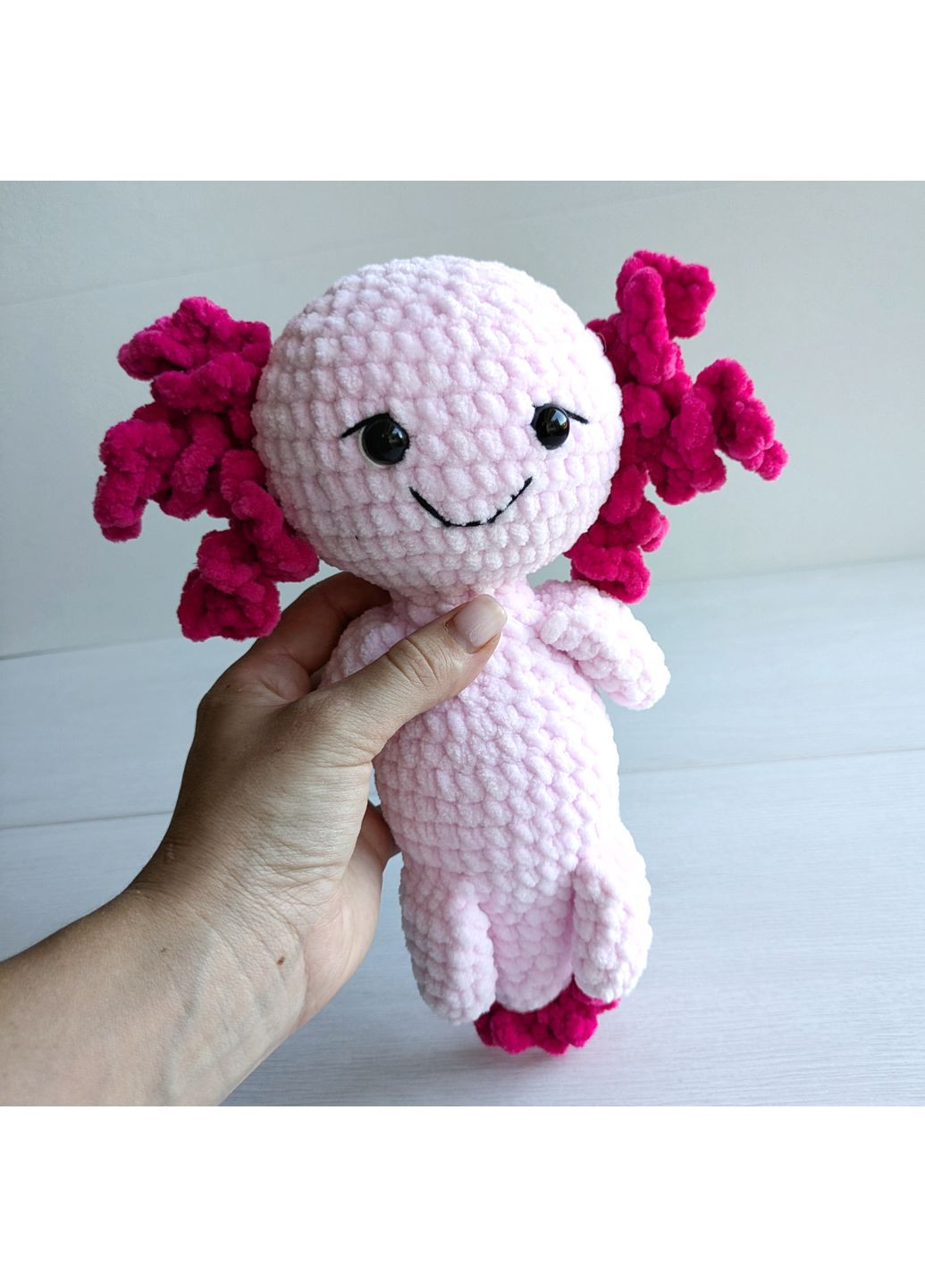 Набір для в'язання аксолотля, рожевий Hand Made (365250653)