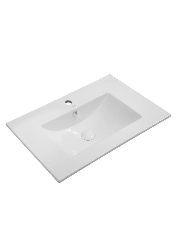 Раковина мебельная Premium CUBIC1502 710х460х170mm с отверстием под смеситель и переливом (MP6496) Mixxus (315728687)