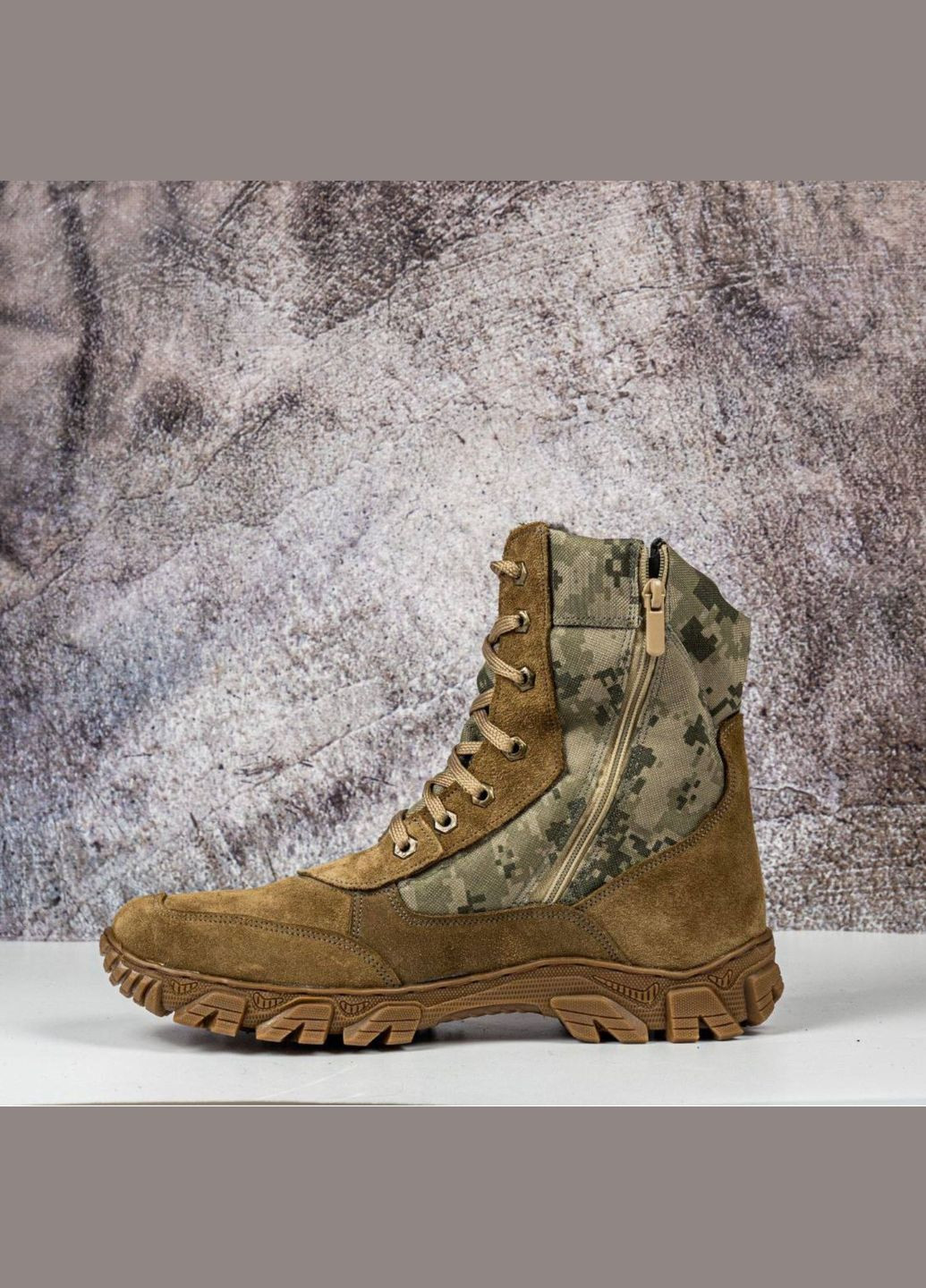 Зимние Мужские Тактические Берцы. 36-50р Койот. Усиленный носок и пятка! MBZM-1009 No Brand (301148095)