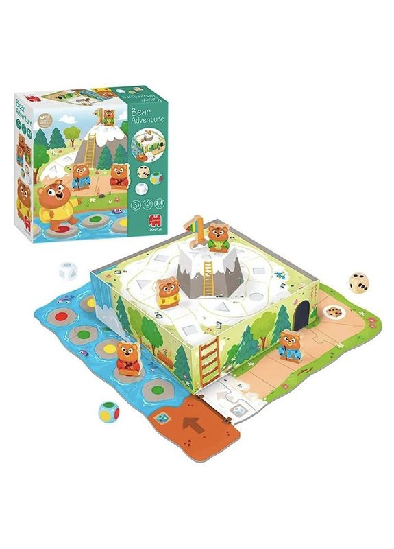 Настільна гра «Ведмежі пригоди» від Bear Adventure Пригоди ведмедя, Захопити прапор Goula (342374324)