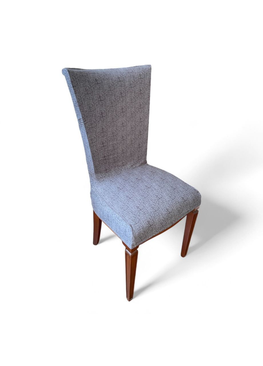 Чохол для стільця універсальний трикотажний (83108) Love You (334010097)