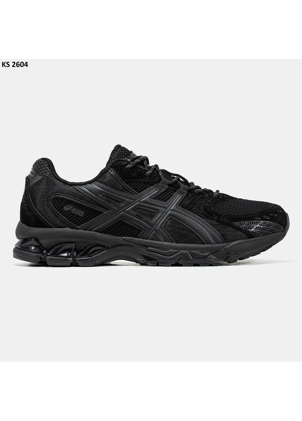 Чорні літні кросівки asics gel-nimbus 10.1 black асікс гель німбус No Brand