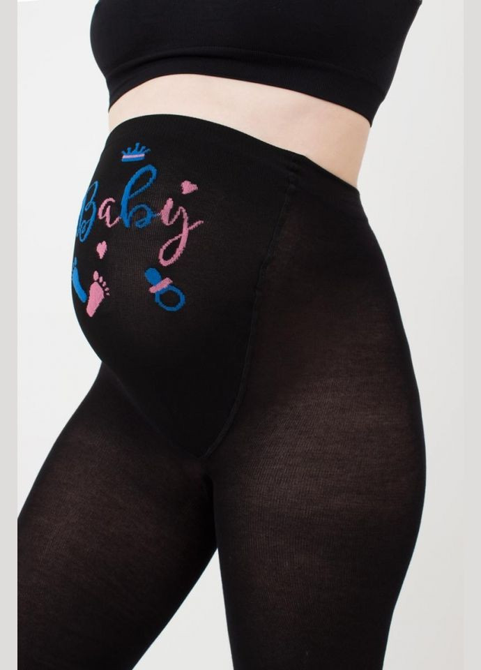 Колготки женские теплые для беременных с шортиками для животика MAMA COTTON FASHION 2 200 den Giulia MAMA COT 2 (297927169)