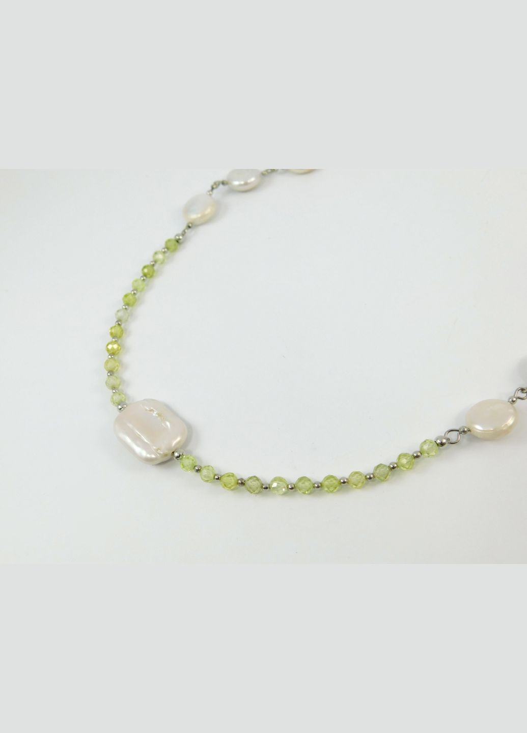 Эксклюзивные бусы "Рококо" Жемчуг барочный, монета, Циркон грань Fursa fashion (322313848)