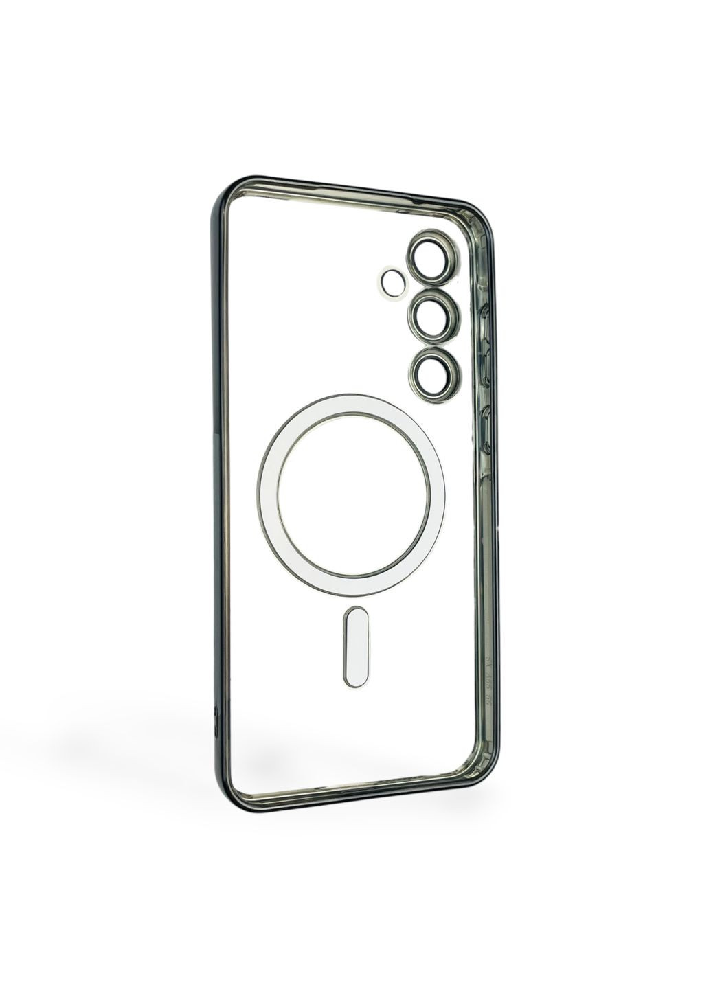 Чохол для Galaxy A55 5G (SM-A556B) з лінзами на камері з MagSafe на самсунг а55 5г чорний Samsung (366386500)