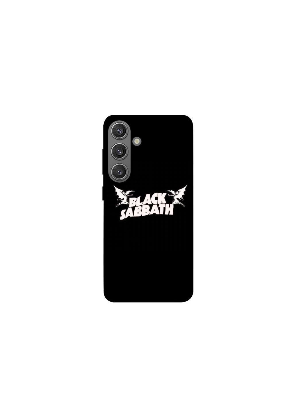 Чехол на Samsung Galaxy S24 FE Black Sabbath logo ver.2 Frontalka (363888910)