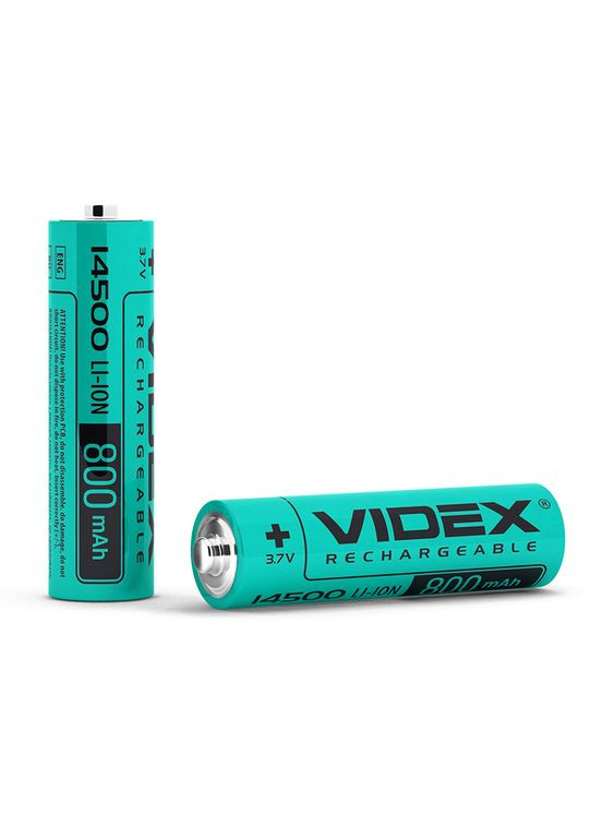 Аккумулятор литийионный 14500 800mAh (23810) Videx (282313682)